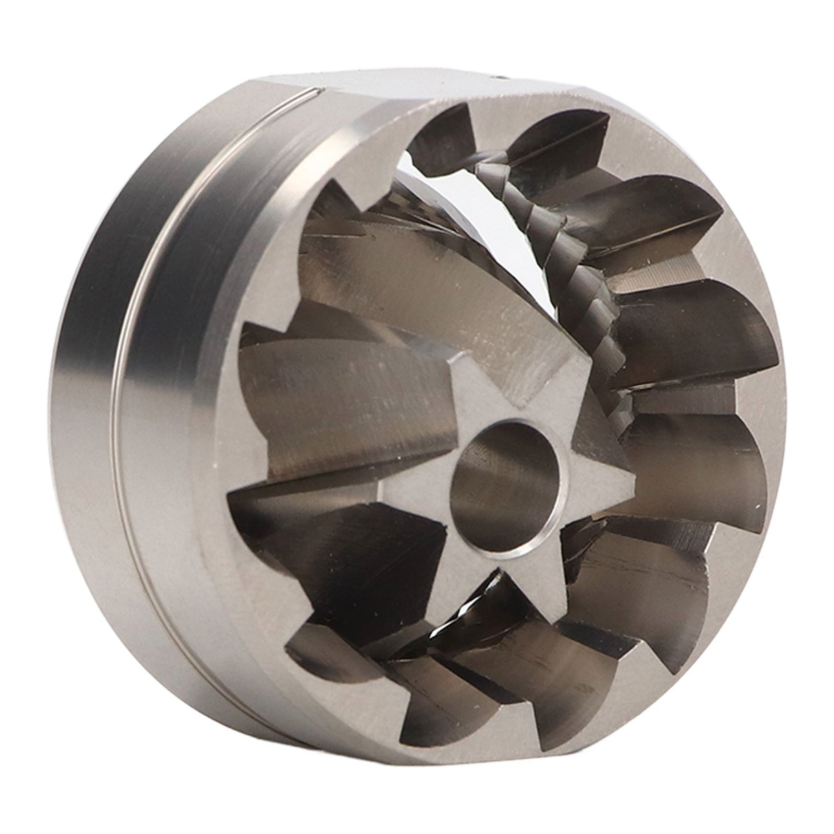 Coffee Grinder Disc Grinding Core 420 Stainless Steel Coffee Bean Grinding Disc Core Kit Six Star Cone