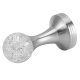 Crystal Ball Coffee Flat Tamper Stainless Steel Base Powder Hammer for Coffee Accessories Silver 51mm