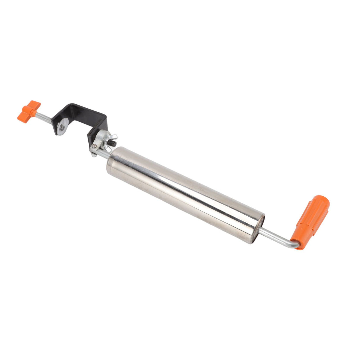 Rolling Pin Stainless Steel Dough Roller Fixed 360° Rotation for Pastry Bread Pizza L
