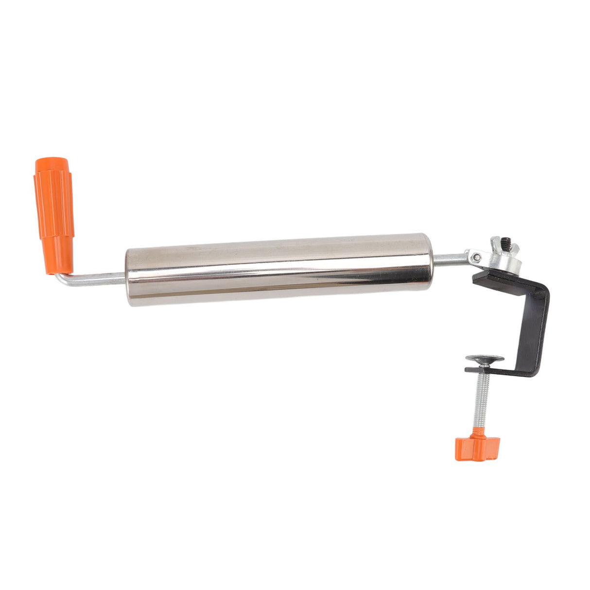 Rolling Pin Stainless Steel Dough Roller Fixed 360° Rotation for Pastry Bread Pizza L
