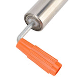 Rolling Pin Stainless Steel Dough Roller Fixed 360° Rotation for Pastry Bread Pizza L - Extra Image