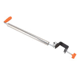 Rolling Pin Stainless Steel Dough Roller Fixed 360° Rotation for Pastry Bread Pizza M - Front View
