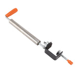 Rolling Pin Stainless Steel Dough Roller Fixed 360° Rotation for Pastry Bread Pizza S