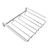 Wine Glass Holder Stainless Steel Punch Free Wine Glass Rack Under Cabinet for Home Goblet Storage