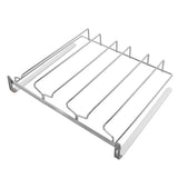 Wine Glass Holder Stainless Steel Punch Free Wine Glass Rack Under Cabinet for Home Goblet Storage