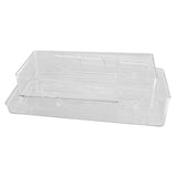 Automatic Rolling Beverage Soda Can Storage Organizer Double Layers Plastic Refrigerator Can Holder Dispenser Bin