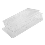 Automatic Rolling Beverage Soda Can Storage Organizer Double Layers Plastic Refrigerator Can Holder Dispenser Bin