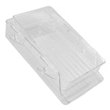 Automatic Rolling Beverage Soda Can Storage Organizer Double Layers Plastic Refrigerator Can Holder Dispenser Bin