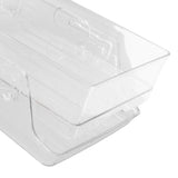 Automatic Rolling Beverage Soda Can Storage Organizer Double Layers Plastic Refrigerator Can Holder Dispenser Bin