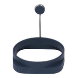 5 PCS Handle Egg Frying Rings Silicone Double Sided Egg Rings Quadrate Round Dual Use Omelet Mold
