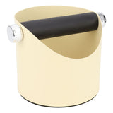 Coffee Knocking Slag Bucket Home Small Anti Slip Coffee Machine Grounds Box Powder Slag Recycling Bucket Yellow - Side View