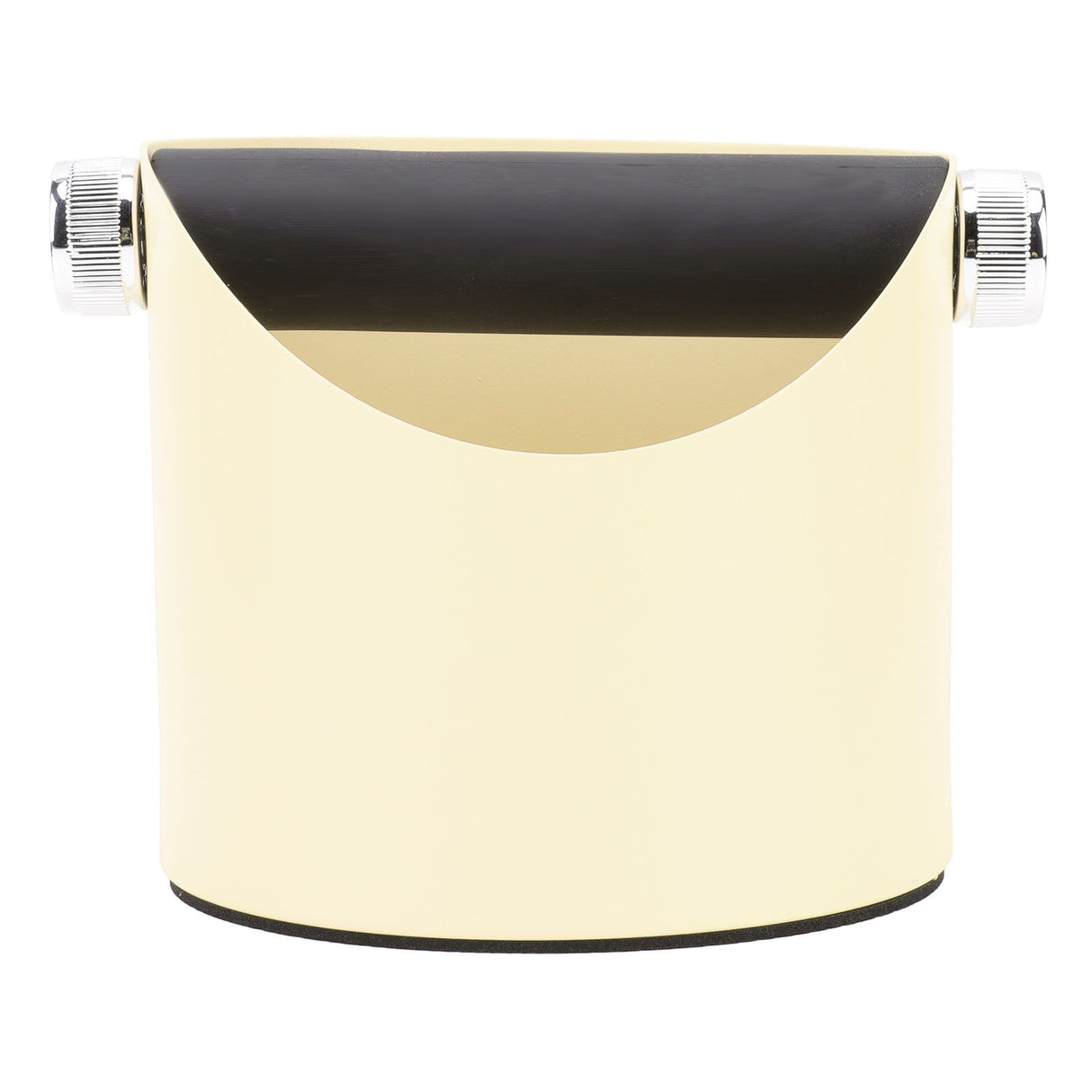 Coffee Knocking Slag Bucket Home Small Anti Slip Coffee Machine Grounds Box Powder Slag Recycling Bucket Yellow