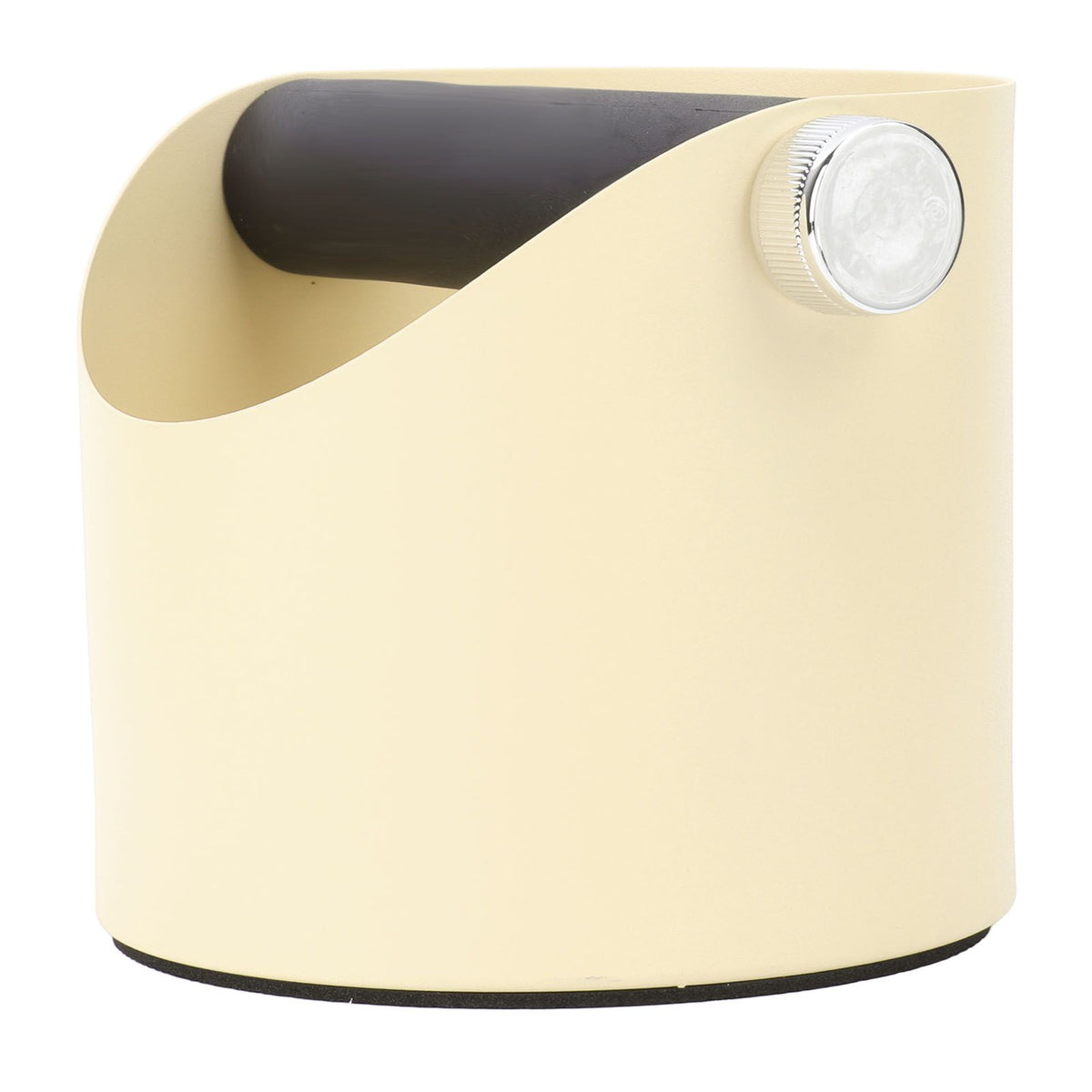 Coffee Knocking Slag Bucket Home Small Anti Slip Coffee Machine Grounds Box Powder Slag Recycling Bucket Yellow