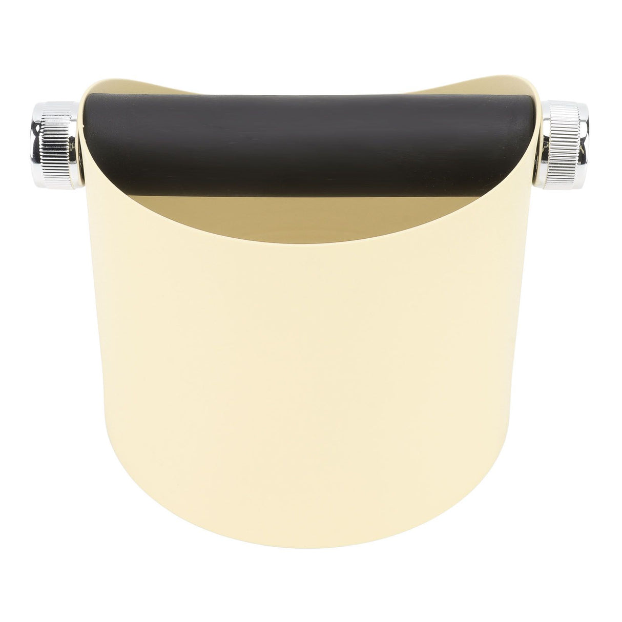 Coffee Knocking Slag Bucket Home Small Anti Slip Coffee Machine Grounds Box Powder Slag Recycling Bucket Yellow