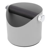 Coffee Knocking Slag Bucket Home Small Anti Slip Coffee Machine Grounds Box Powder Slag Recycling Bucket Grey - Top-Down View