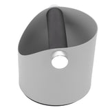 Coffee Knocking Slag Bucket Home Small Anti Slip Coffee Machine Grounds Box Powder Slag Recycling Bucket Grey