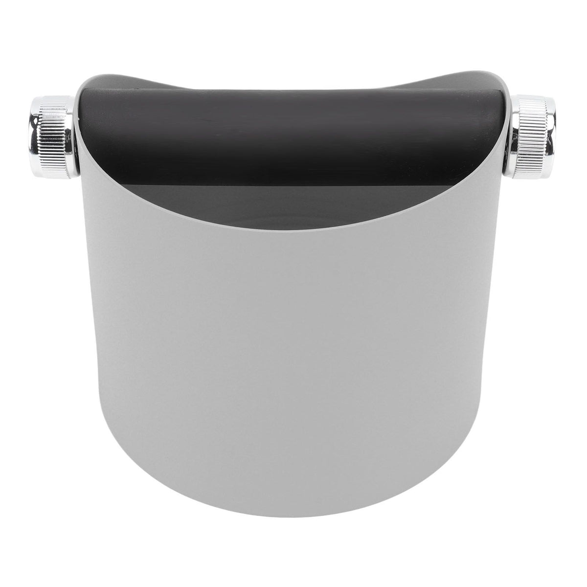 Coffee Knocking Slag Bucket Home Small Anti Slip Coffee Machine Grounds Box Powder Slag Recycling Bucket Grey