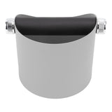 Coffee Knocking Slag Bucket Home Small Anti Slip Coffee Machine Grounds Box Powder Slag Recycling Bucket Grey