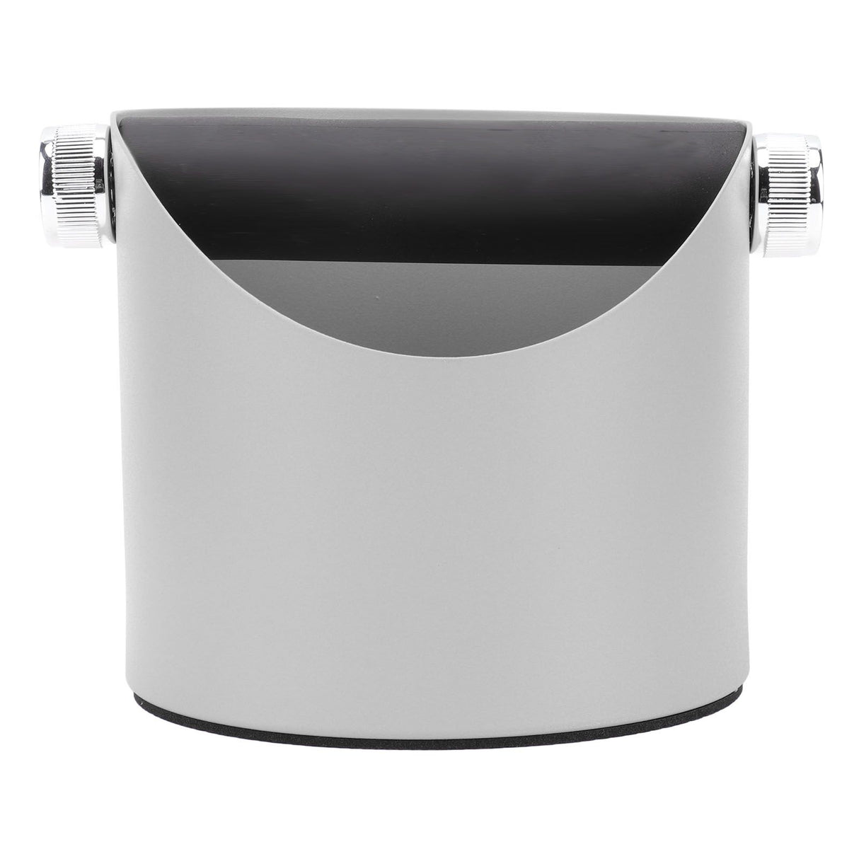 Coffee Knocking Slag Bucket Home Small Anti Slip Coffee Machine Grounds Box Powder Slag Recycling Bucket Grey