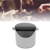 Coffee Knocking Slag Bucket Home Small Anti Slip Coffee Machine Grounds Box Powder Slag Recycling Bucket Grey
