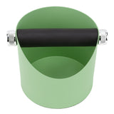 Coffee Knocking Slag Bucket Home Small Anti Slip Coffee Machine Grounds Box Powder Slag Recycling Bucket Green
