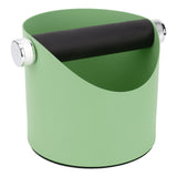 Coffee Knocking Slag Bucket Home Small Anti Slip Coffee Machine Grounds Box Powder Slag Recycling Bucket Green - Front View
