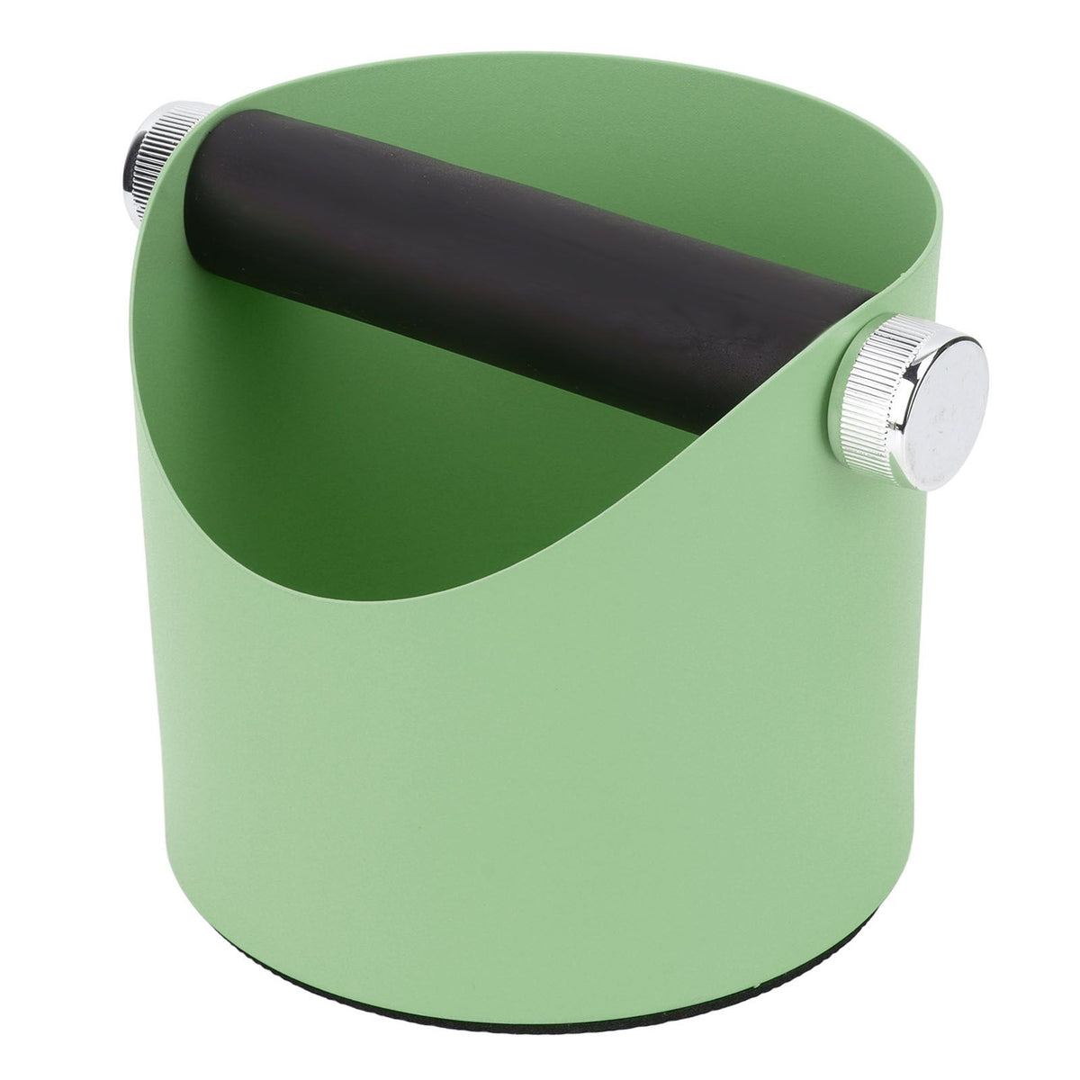 Coffee Knocking Slag Bucket Home Small Anti Slip Coffee Machine Grounds Box Powder Slag Recycling Bucket Green