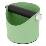 Coffee Knocking Slag Bucket Home Small Anti Slip Coffee Machine Grounds Box Powder Slag Recycling Bucket Green - Side View
