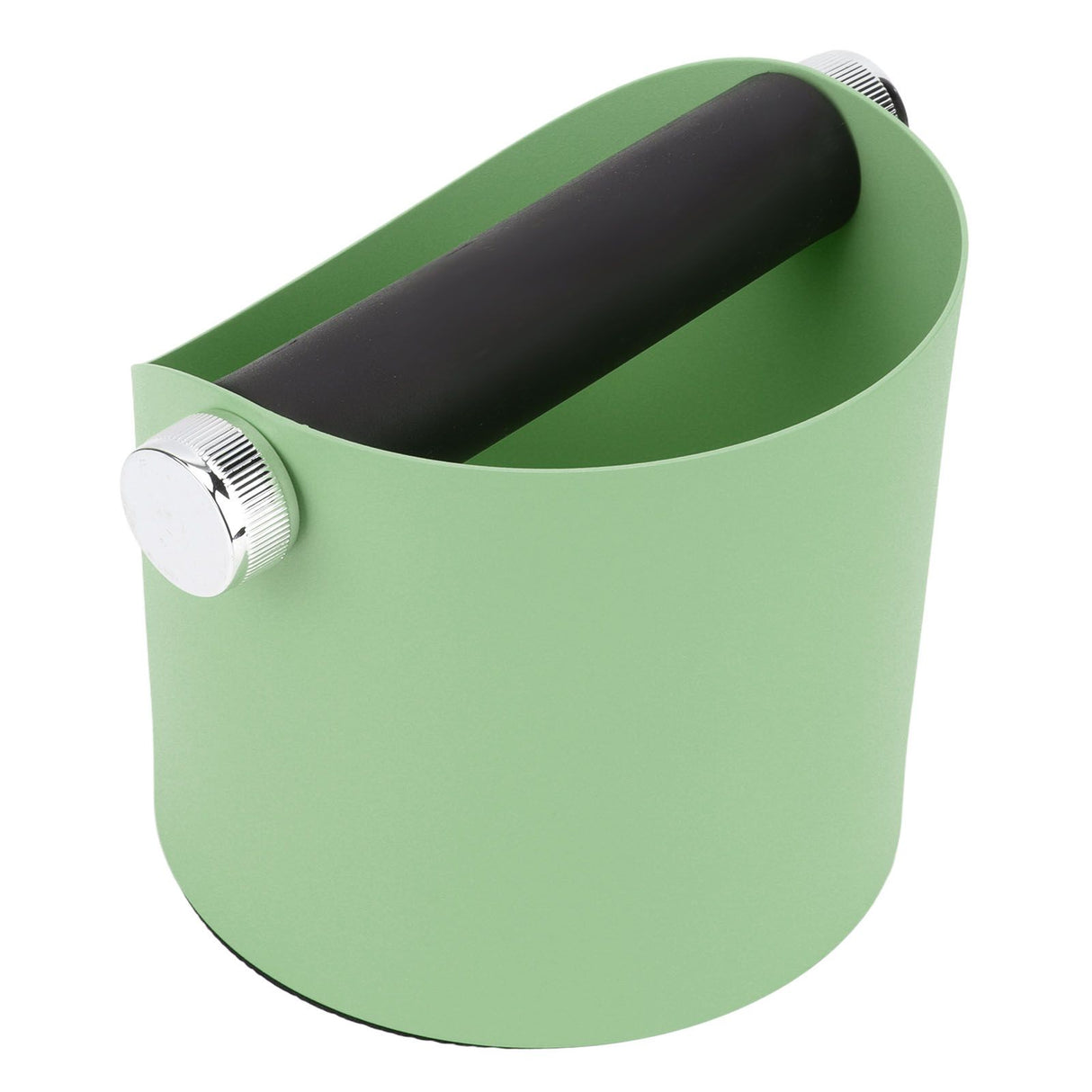 Coffee Knocking Slag Bucket Home Small Anti Slip Coffee Machine Grounds Box Powder Slag Recycling Bucket Green