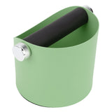 Coffee Knocking Slag Bucket Home Small Anti Slip Coffee Machine Grounds Box Powder Slag Recycling Bucket Green