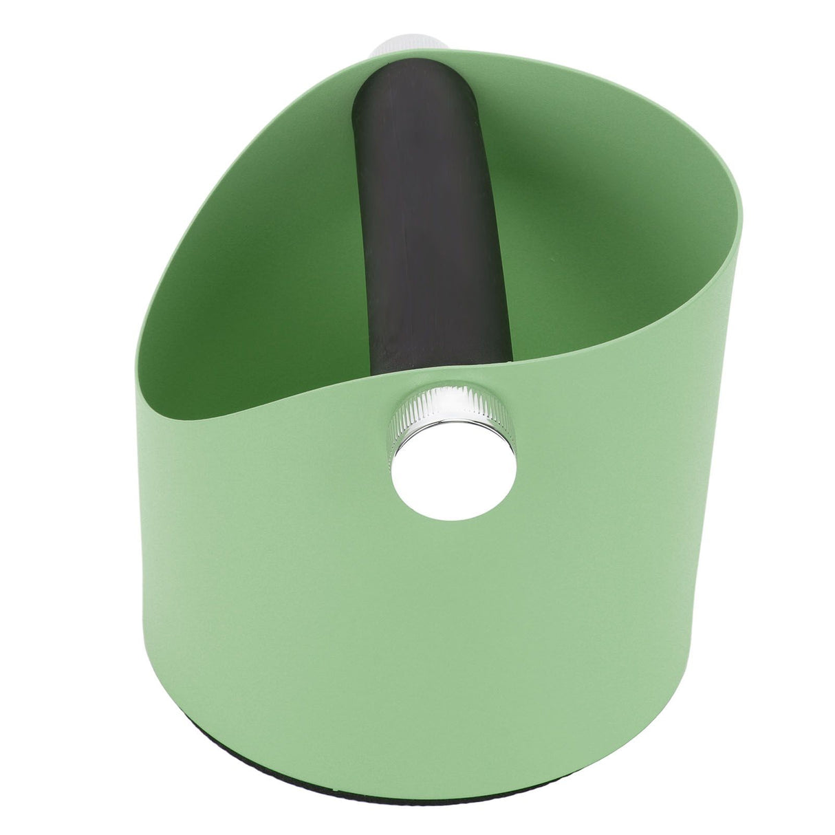 Coffee Knocking Slag Bucket Home Small Anti Slip Coffee Machine Grounds Box Powder Slag Recycling Bucket Green