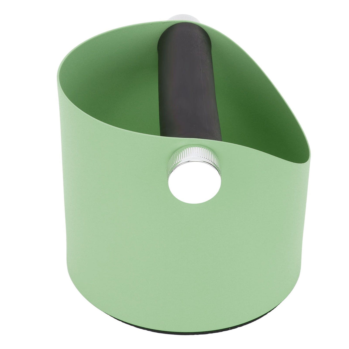 Coffee Knocking Slag Bucket Home Small Anti Slip Coffee Machine Grounds Box Powder Slag Recycling Bucket Green