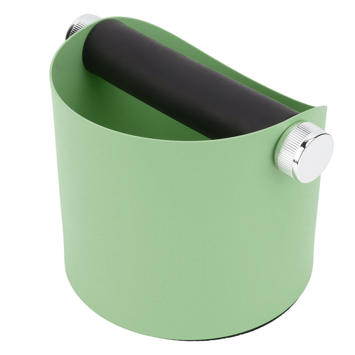 Coffee Knocking Slag Bucket Home Small Anti Slip Coffee Machine Grounds Box Powder Slag Recycling Bucket Green