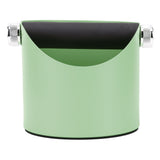 Coffee Knocking Slag Bucket Home Small Anti Slip Coffee Machine Grounds Box Powder Slag Recycling Bucket Green