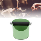 Coffee Knocking Slag Bucket Home Small Anti Slip Coffee Machine Grounds Box Powder Slag Recycling Bucket Green - Extra Image