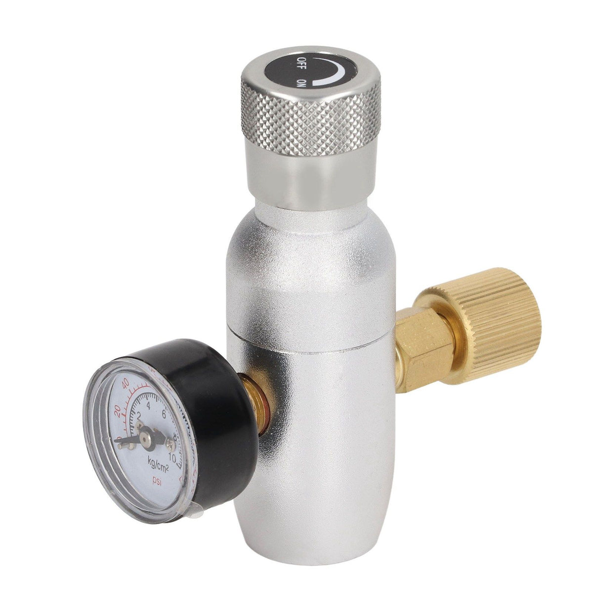 Stainless Steel Homebrew Gas Regulator Beer Keg Pressure Regulator for Homebrew Wine