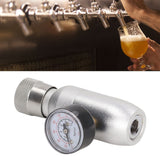 Stainless Steel Homebrew Gas Regulator Beer Keg Pressure Regulator for Homebrew Wine