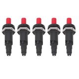 5pcs Piezo Spark Ignition One Outlet Plug Push Button Igniter Kitchen Lighter Accessories Fits for Gas Heater - Low Angle