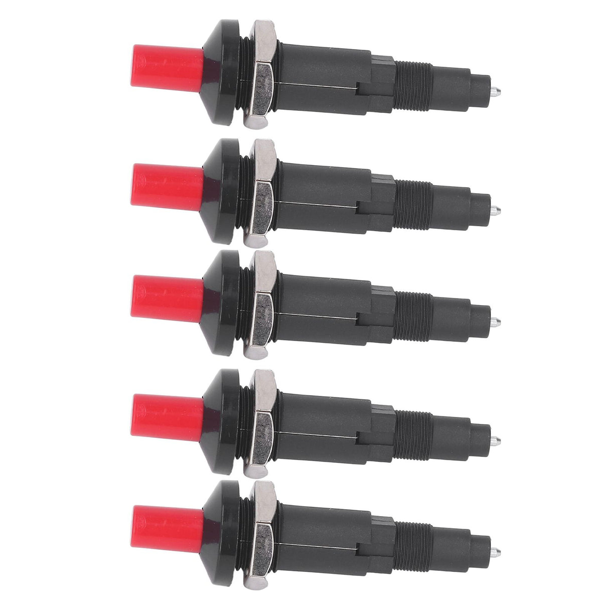 5pcs Piezo Spark Ignition One Outlet Plug Push Button Igniter Kitchen Lighter Accessories Fits for Gas Heater