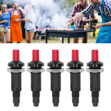 5pcs Piezo Spark Ignition One Outlet Plug Push Button Igniter Kitchen Lighter Accessories Fits for Gas Heater