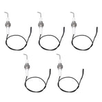 5pcs Spark Ignition Electrode Ceramic M10 Furnace Ignition Threaded Electrode for Push Button Piezo Igniter