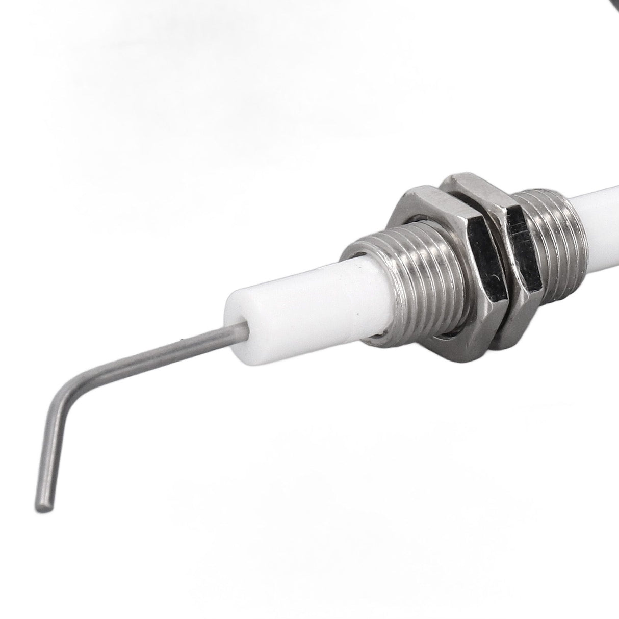 5pcs Spark Ignition Electrode Ceramic M10 Furnace Ignition Threaded Electrode for Push Button Piezo Igniter