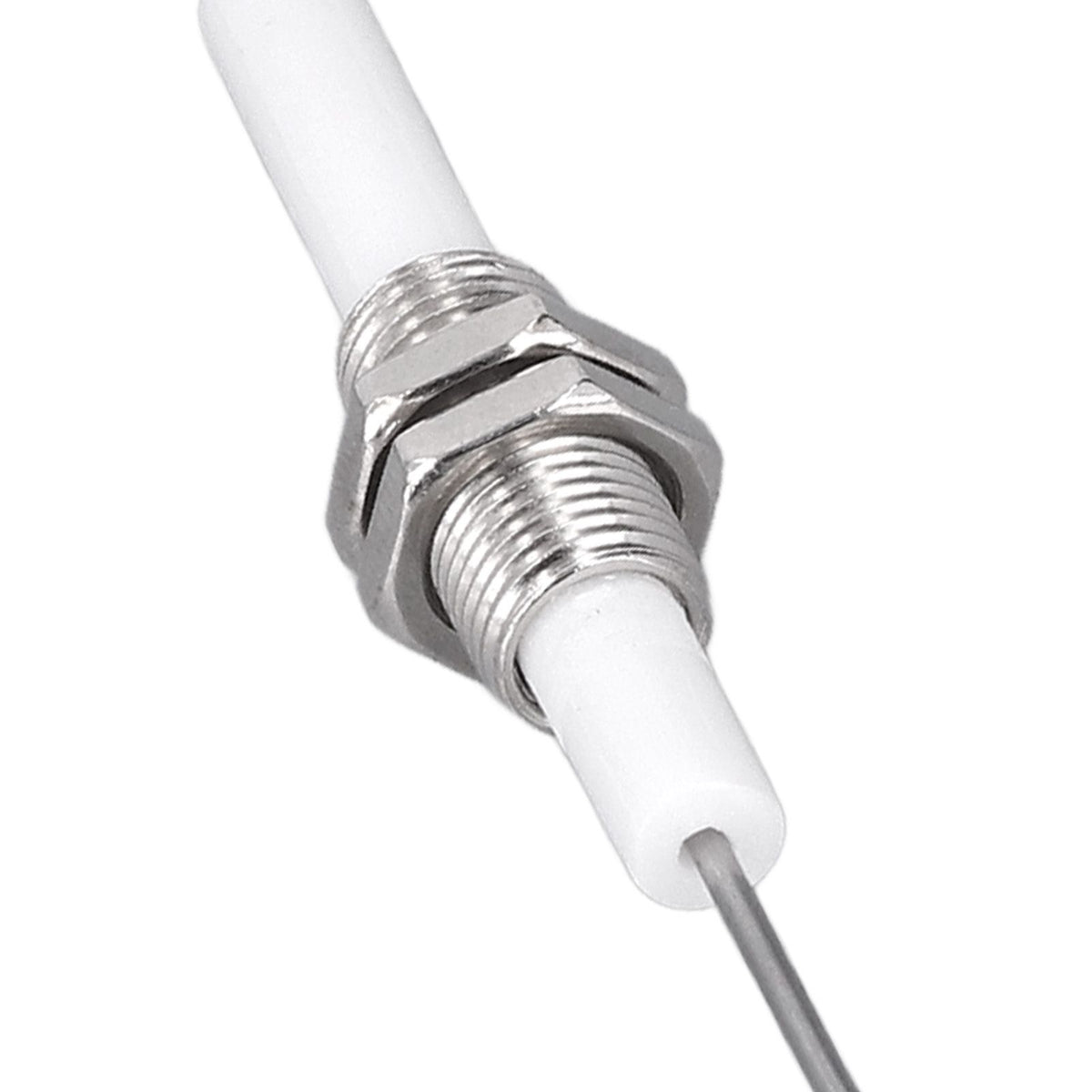 5pcs Spark Ignition Electrode Ceramic M10 Furnace Ignition Threaded Electrode for Push Button Piezo Igniter