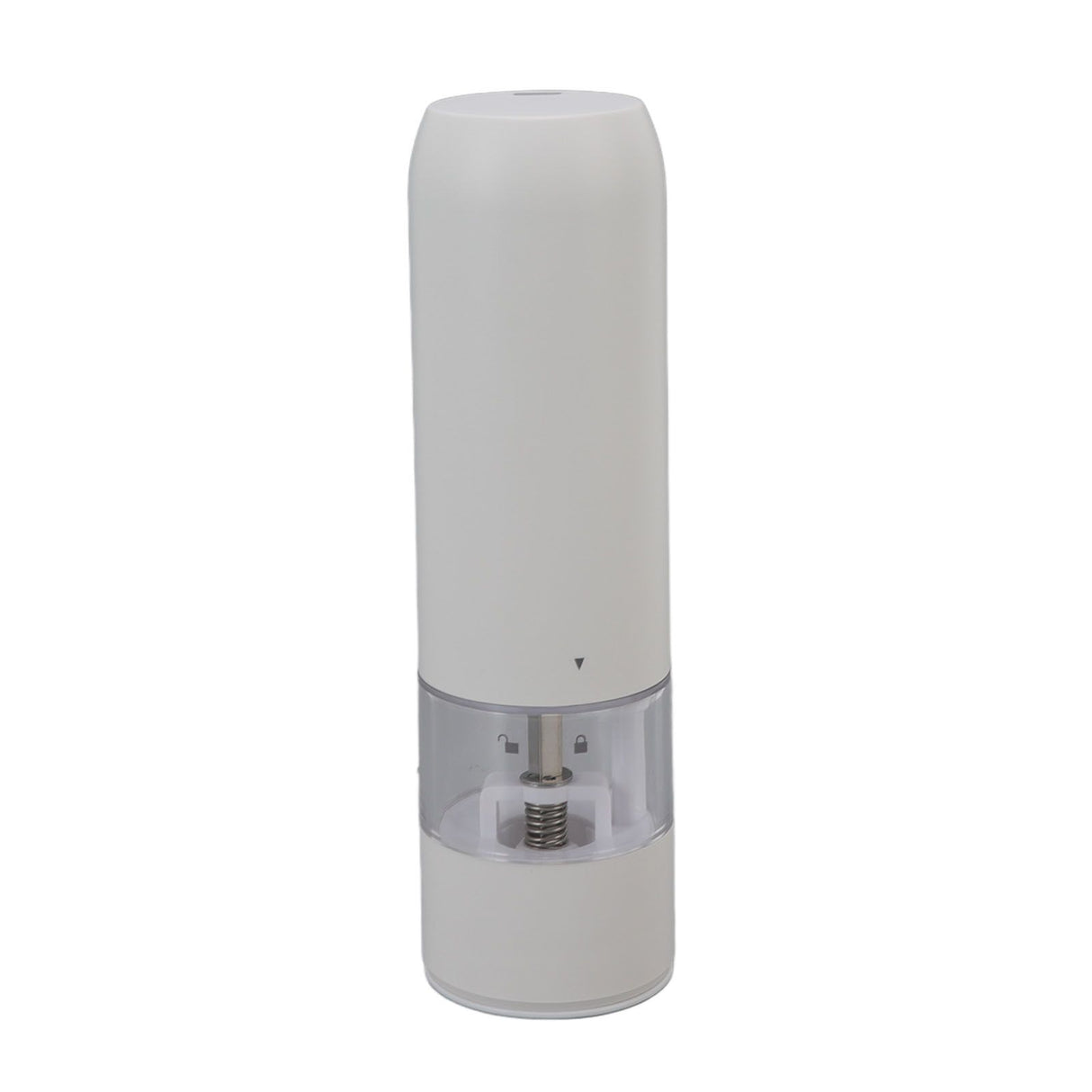 Electric Pepper Grinder Adjustable Coarseness Portable Pepper Mill for Pepper Salt Cayenne Cloves Vanilla White