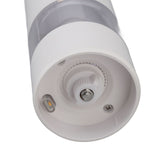 Electric Pepper Grinder Adjustable Coarseness Portable Pepper Mill for Pepper Salt Cayenne Cloves Vanilla White