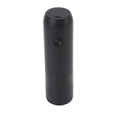 Electric Pepper Grinder Adjustable Coarseness Portable Pepper Mill for Pepper Salt Cayenne Cloves Vanilla Black - Side View
