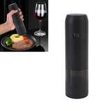 Electric Pepper Grinder Adjustable Coarseness Portable Pepper Mill for Pepper Salt Cayenne Cloves Vanilla Black - Extra Image