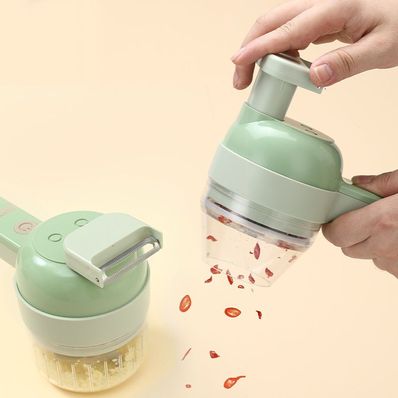Garlic Chopper Electric Wireless Soft Handle Handheld Food Chopper for Home Kitchen Type1