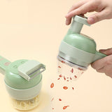 Garlic Chopper Electric Wireless Soft Handle Handheld Food Chopper for Home Kitchen Type1 - Extra Image