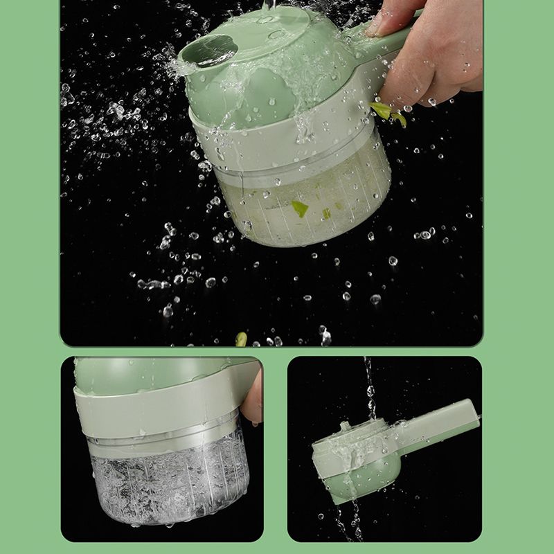 Garlic Chopper Electric Wireless Soft Handle Handheld Food Chopper for Home Kitchen Type1